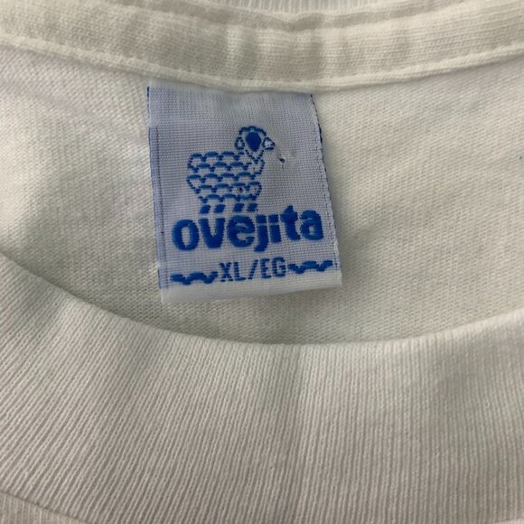 Chevrolet Muscle Car Crewneck T Shirt XL White Short Sleeve Habana Cuba Chevy - Picture 6 of 6